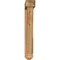 Ekena Millwork Traditional Arts and Crafts Rough Sawn Bracket w/ Offset Brace, Western Red Cedar, 6"W x 36"D x 40"H BKT0604X36X40TRA03RWR - alternate 4